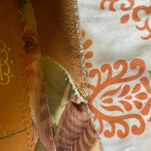 Bridget Shuster Pom Pom raffia ballet flats woven leather straw 9 8.5 - Picture 4 of 11